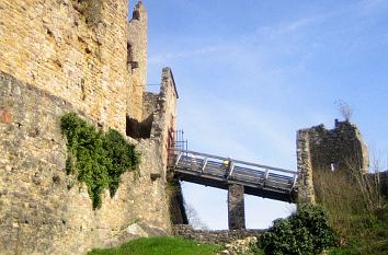 Burg Rötteln Aufgang Oberburg