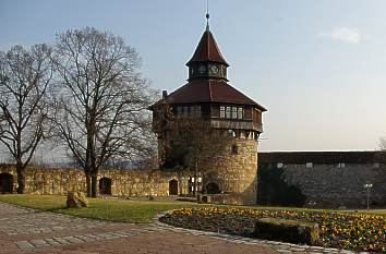 Dicker Turm auf der Burg in Esslingen