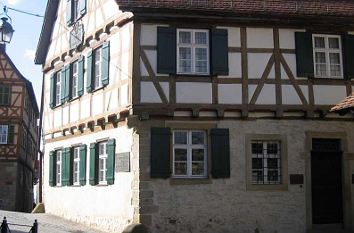 Geburtshaus von Friedrich Schiller in Marbach