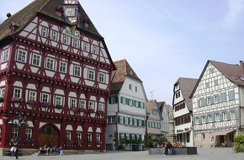 Marktplatz in Markgr�ningen