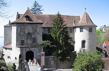 Zugang zur Burg Meersburg