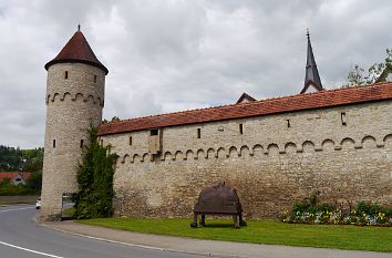 Stadtmauer in Möckmühl