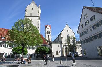 Frauentor und Liebfrauenkirche in Ravensburg