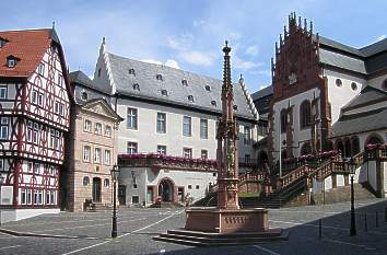 Stiftsplatz in Aschaffenburg