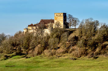 Blick auf die Giechburg bei Scheßlitz