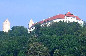 Schloss Hirschberg von Beilngries aus gesehen