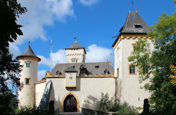 Eingang Schloss Greifenstein Fränkische Schweiz