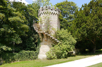 Turm im Park Schloss Hohenstein