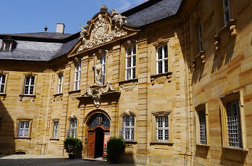 Klostergebäude Vierzehnheiligen mit Ausstellung