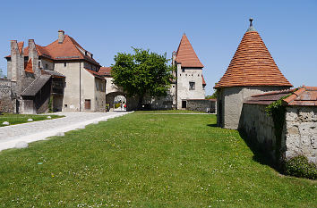 Burgtor und Büchsenmeisterturm Burg Burghausen