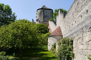 Stadtmauer am Eggenberg in Burghausen