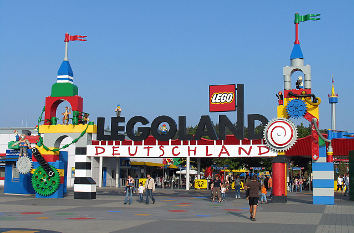 Eingang Legoland Günzburg