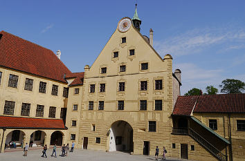 Burghof Burg Trausnitz