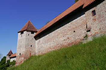 Äußere Befestigungsmauer Burg Trausnitz