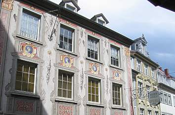 Barocke Illusionsmalerei in Lindau am Bodensee