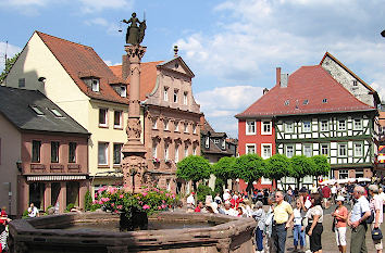 Marktplatz Fachwerkstadt Miltenberg