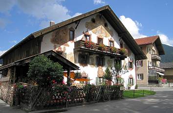 Bayerisches Bauernhaus in Oberammergau