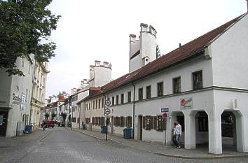 Stadtmauer "Unterer Graben" in Ingolstadt