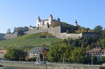 Würzburger Festung Marienberg und Main