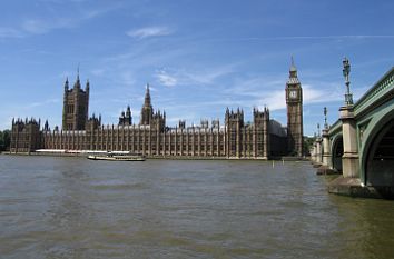 Westminster-Palast Themse London