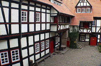 Burghof Burg Ludwigstein
