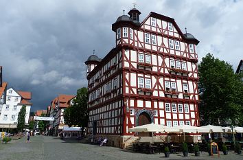 Rathaus am Markt in Melsungen