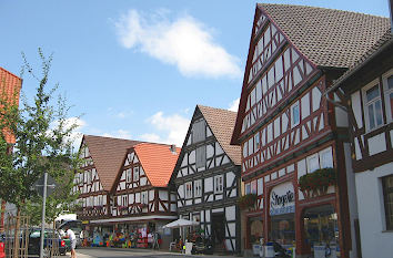Fachwerkhäuser in Naumburg