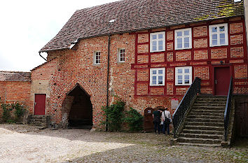 Innenhof Burg Stargard