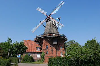 Windmühle im Alten Land bei Jork