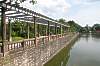 Pergola an der Schlossgraft