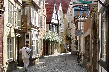 Schnoor in Bremen