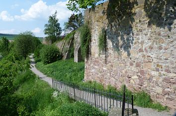 Stadtmauer in Blomberg