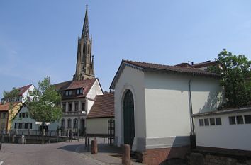 Eichhaus und Schlosskirche in Bad Dürkheim