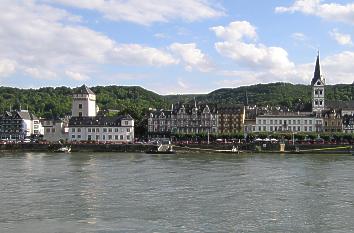 Boppard: Blick vom Rhein