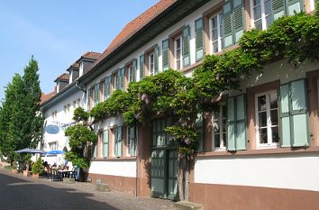 Weinbauernhöfe an der Hauptstraße in Freinsheim