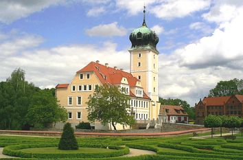 Schloss und Schlosspark in Delitzsch