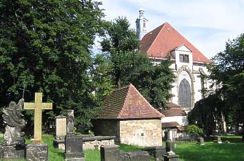 Nikolaifriedhof und Nikolaikirche in Görlitz