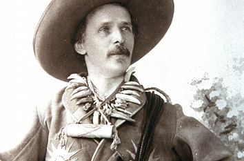 Karl May 1896 im Old Shatterhand-Kostüm
