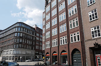 Niedernstraße im Kontorhausviertel Hamburg