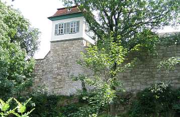 Mittelalterliche Stadtmauer in Mühlhausen