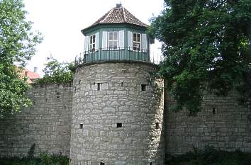 Pavillon auf Stadtmauerturm
