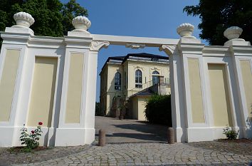 Gartenportal und Teehaus Schlosspark Altenburg