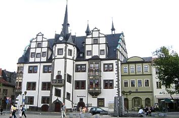 Rathaus am Markt in Saalfeld