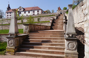 Schloßtreppe Schloss Wilhelmsburg