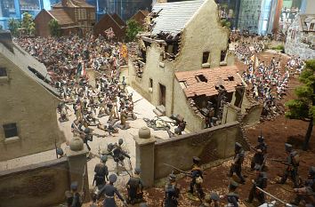 Schlacht bei Waterloo im Zinnfigurenmuseum