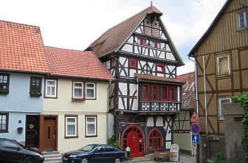 Fachwerkhaus: ältestes Wohnhaus in Treffurt