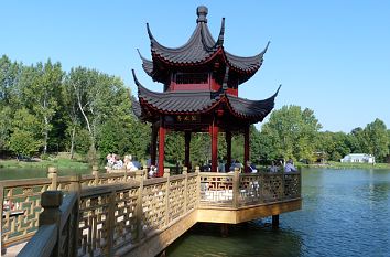 Seepagode Chinesischer Garten Weißensee