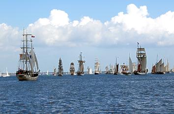 Windjammerparade Kieler Woche