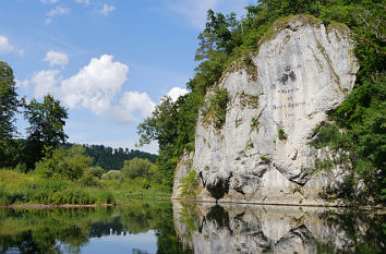 Amalienfelsen an der Donau
