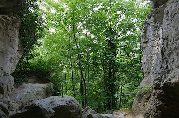 Sybillenhöhle an der Burg Teck